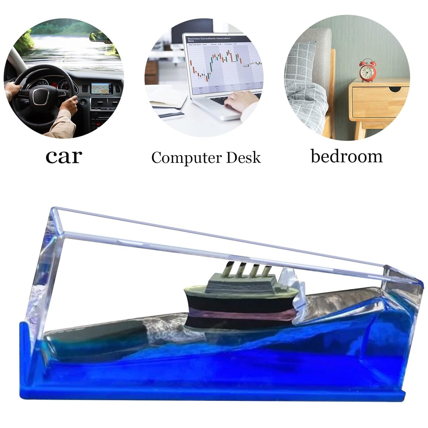 Car Interior Dashboard Decoration Floating Water Cruiser Ship Iceberg Ornament Car Interior Decoration for Birthday Gifts, Home Decor Suitable for Home Show Car Decoration, Gifts, Desk or Paperweight Car Interior Dashboard Decoration Floating Water Cruiser Ship Iceberg Ornament Car Interior Decoration for Birthday Gifts, Home Decor Suitable for Home Show Car Decoration, Gifts, Desk or Paperweight